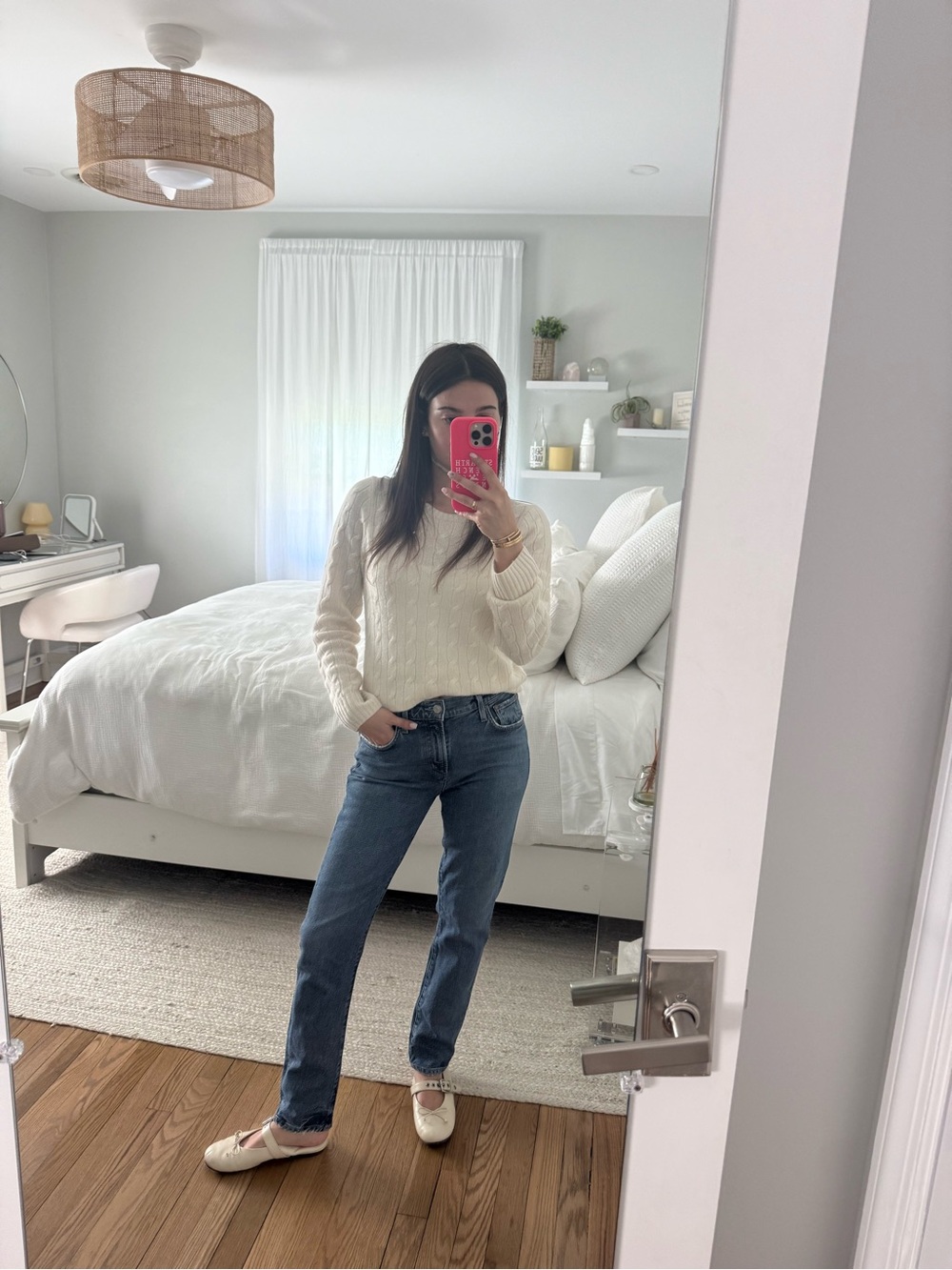 AGOLDE straight leg denim jeans